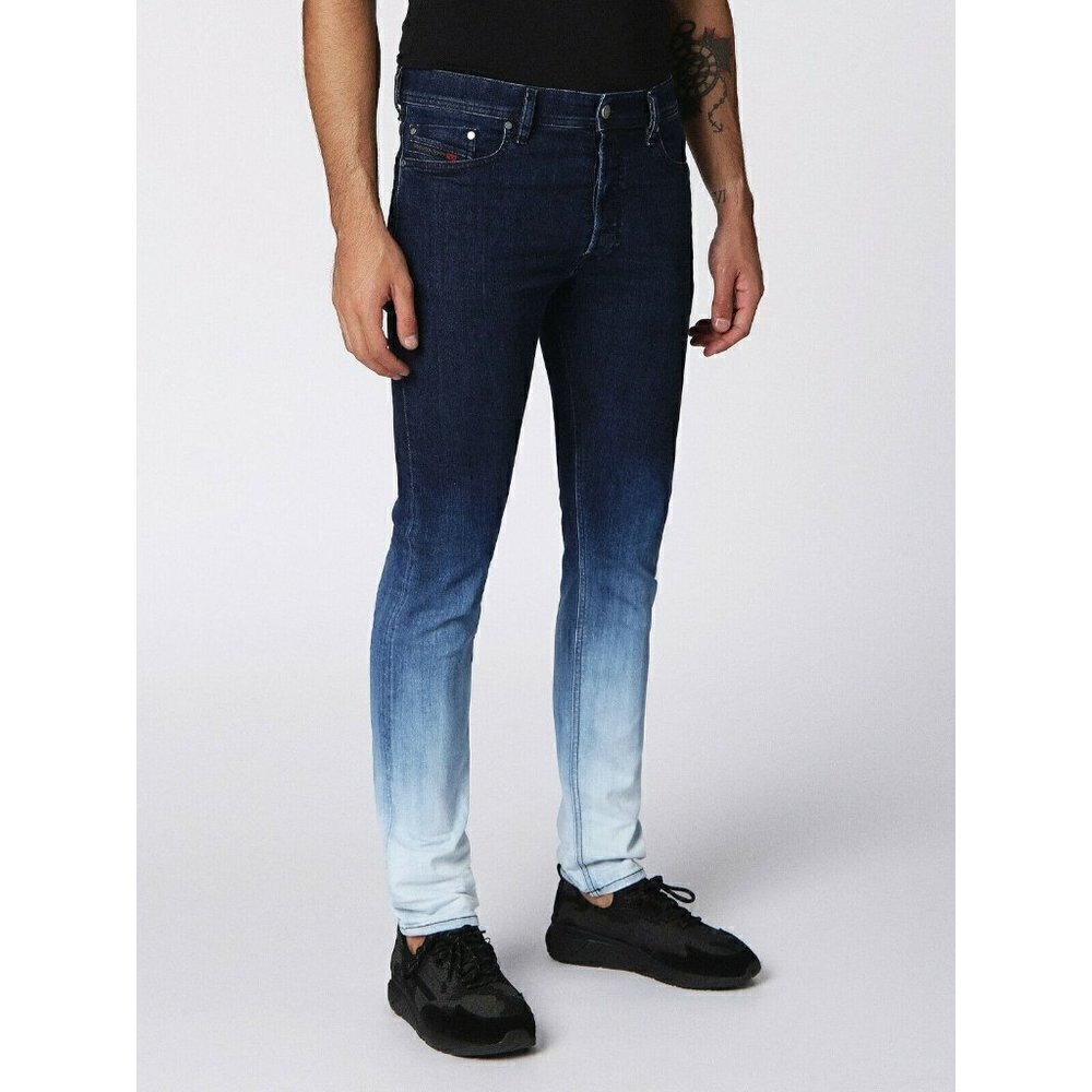 Diesel TEPPHAR Mens 084MM Blue Slim Carrot Skinny - Picture 5 of 12